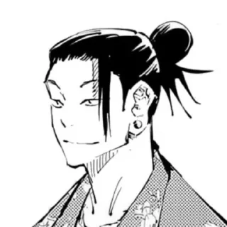 🎎 emoji Getou Suguru Telegram sticker 20 of 31