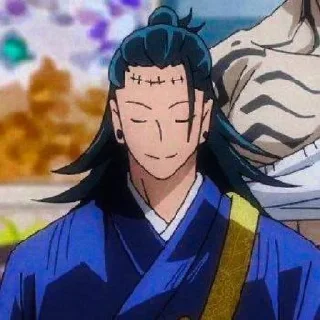 🎏 emoji Getou Suguru Telegram sticker 19 of 31