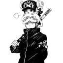 Sticker from 💮Pack Trafalgar Law💮(@GuilldaOtaku)