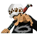 Sticker from 💮Pack Trafalgar Law💮(@GuilldaOtaku)