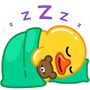 😴 emoji @cicibebe @AsenaUserBot Paketi 1 animasyonlu Telegram sticker 13 of 50