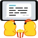 🍿 emoji @cicibebe @AsenaUserBot Paketi 1 animasyonlu Telegram sticker 3 of 50