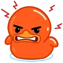 😡 emoji @cicibebe @AsenaUserBot Paketi 1 animasyonlu Telegram sticker 14 of 50
