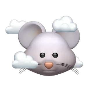 😶‍🌫️ emoji @Apple_Animojis Rat Telegram sticker 7 of 17