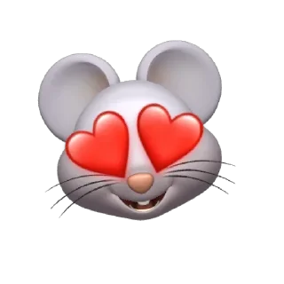 Sticker from @Apple_Animojis Rat