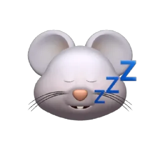 Sticker from @Apple_Animojis Rat