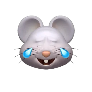 Sticker from @Apple_Animojis Rat