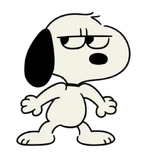 😊 emoji 【英文】Animated Snoopy Retro Stickers (史努比) @kal_pc Telegram sticker 5 of 24