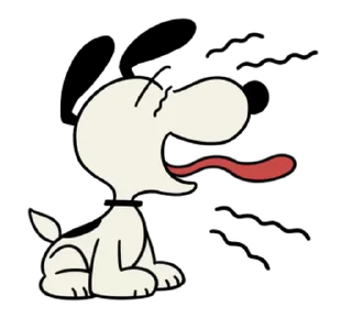 😊 emoji 【英文】Animated Snoopy Retro Stickers (史努比) @kal_pc Telegram sticker 21 of 24