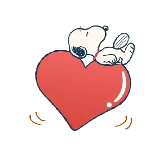 Sticker from 【英文】敏捷地動了！Snoopy 情緒表現貼圖 (史努比) @kal_pc