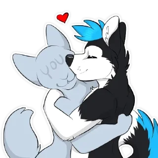 💋 emoji Husky’s Favorites — @stckrRobot Telegram sticker 23 of 120