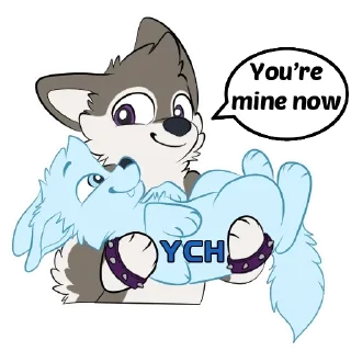 Sticker from Husky’s Favorites — @stckrRobot