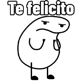 Sticker from FLORK TE FELICITO 👏🏻🤗