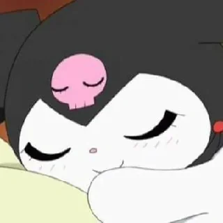 Sticker from rosinha as kuromi - @greenteurr