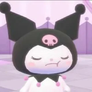 Sticker from rosinha as kuromi - @greenteurr