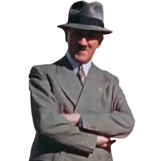 Sticker from Adolf