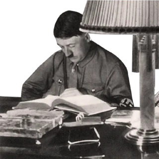 Sticker from Adolf