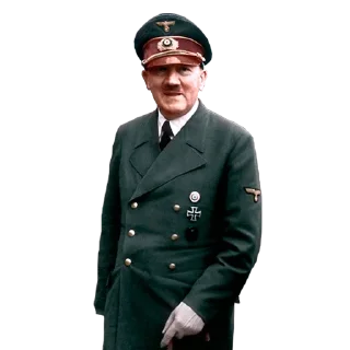 Sticker from Adolf