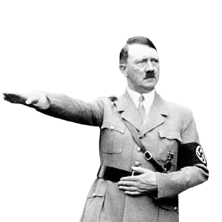 Sticker from Adolf