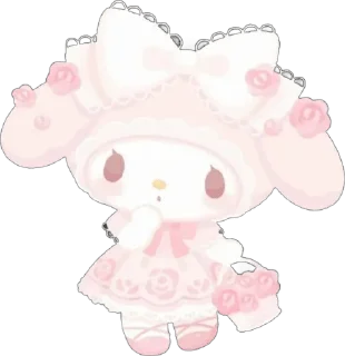 Sticker from angel melody
