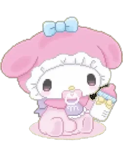 Sticker from angel melody