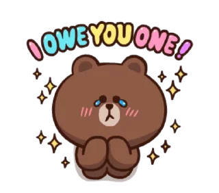 Sticker from LINE Pretty Phrases