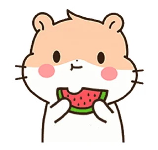 Sticker from Hamster Q • @xxyuji