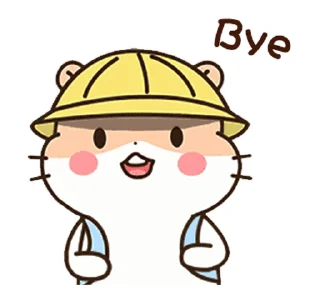 Sticker from Hamster Q • @xxyuji