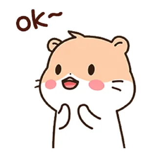 Sticker from Hamster Q • @xxyuji