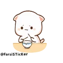 🍽 emoji ♡🌸ᵍᵒᵍᵒˡᶤ🌸♡ @MTHRK1 Telegram sticker 5 of 50