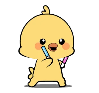 🍭 emoji 🍭@Mycute_stickers lovely chika Telegram sticker 21 of 24