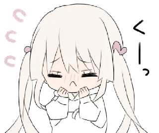 🍼 emoji hoodiegirl chirukα  @kittyst Telegram sticker 12 of 39