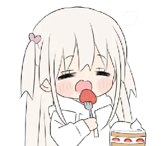 🍼 emoji hoodiegirl chirukα  @kittyst Telegram sticker 7 of 39
