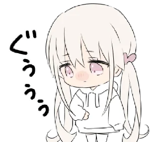 🍼 emoji hoodiegirl chirukα  @kittyst Telegram sticker 18 of 39