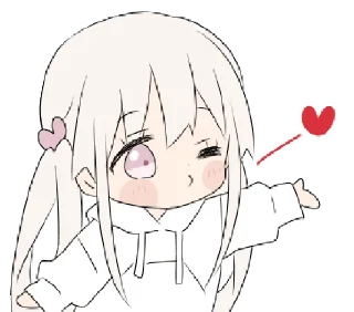 🍼 emoji hoodiegirl chirukα  @kittyst Telegram sticker 13 of 39