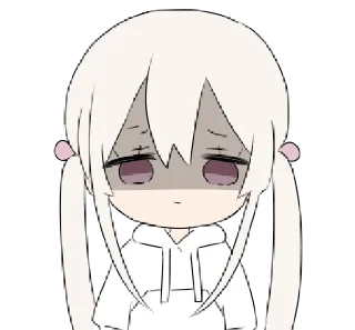 🍼 emoji hoodiegirl chirukα  @kittyst Telegram sticker 11 of 39