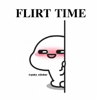 😉 emoji 𝐓𝐈𝐌𝐄 ❥︎❥︎❥︎ @quby_sticker ❥︎❥︎❥︎ .s kang pack Telegram sticker 18 of 47
