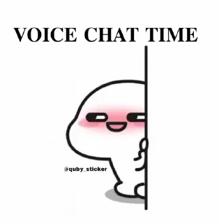 🗣 emoji 𝐓𝐈𝐌𝐄 ❥︎❥︎❥︎ @quby_sticker ❥︎❥︎❥︎ .s kang pack Telegram sticker 3 of 47