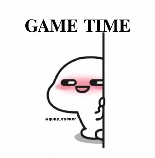 🧩 emoji 𝐓𝐈𝐌𝐄 ❥︎❥︎❥︎ @quby_sticker ❥︎❥︎❥︎ .s kang pack Telegram sticker 8 of 47