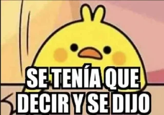 Sticker from Paquete oficial