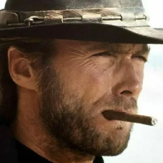 🚬 emoji Clint Eastwood | @Bialy_Wilk Telegram sticker 20 of 120