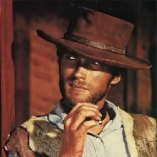 😏 emoji Clint Eastwood | @Bialy_Wilk Telegram sticker 15 of 120
