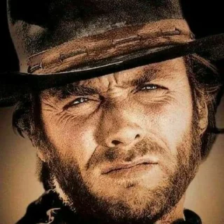 😐 emoji Clint Eastwood | @Bialy_Wilk Telegram sticker 23 of 120