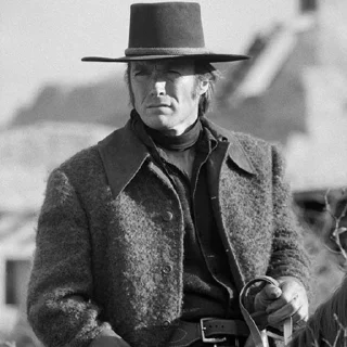 😒 emoji Clint Eastwood | @Bialy_Wilk Telegram sticker 24 of 120