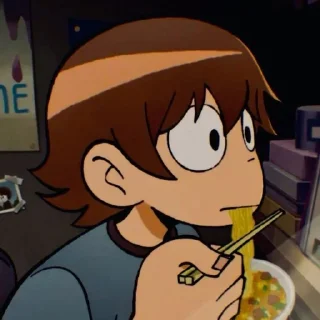 Sticker from Scott Pilgrim[@Kurailonely]