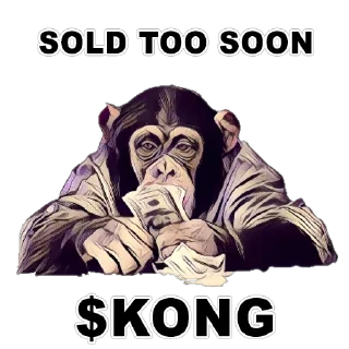 Sticker from $KONG