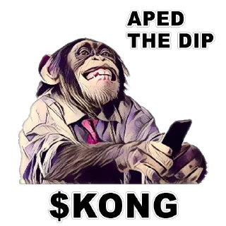 Sticker from $KONG