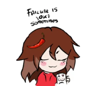 Sticker from Ralsei wants to die