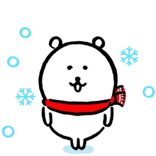 ❄️ emoji Kakao Joke Bear (Feat. Happy New Year) Telegram sticker 11 of 24