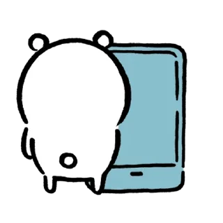 🧊 emoji Kakao Joke Bear (Feat. Adorable) Telegram sticker 6 of 24